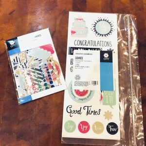 Creative Memories Soiree Embellishments & Stickers